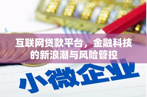吉安互联网贷款平台，金融科技的新浪潮与风险管控