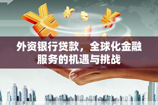 吉安外资银行贷款，全球化金融服务的机遇与挑战